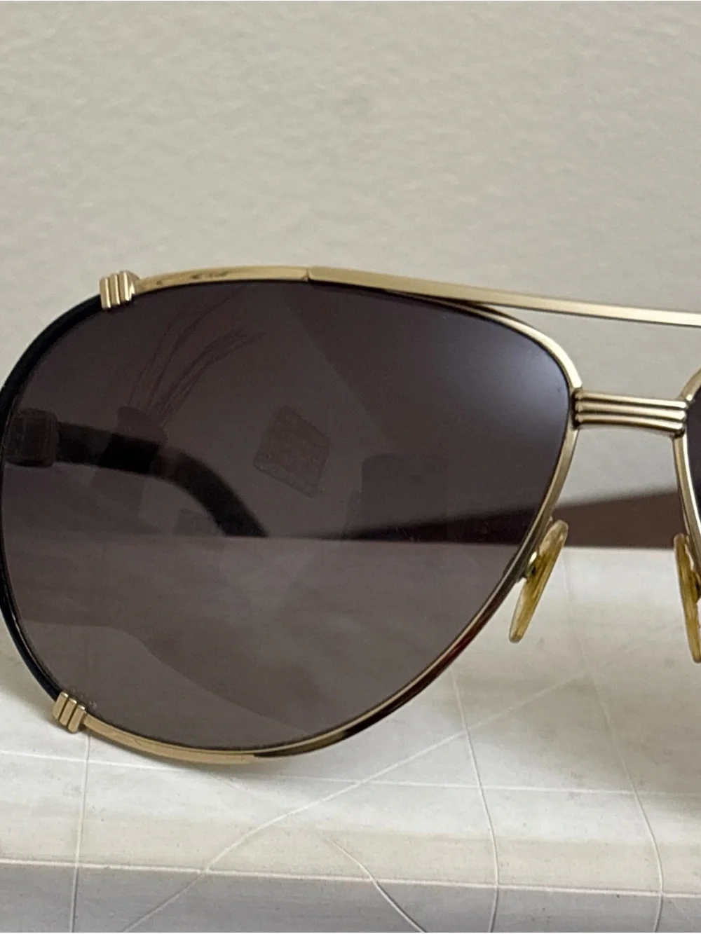 CHRISTIAN DIOR CHICAGO2 GUNMETAL GRADIENT AUTHENTIC SUNGLASSES READ